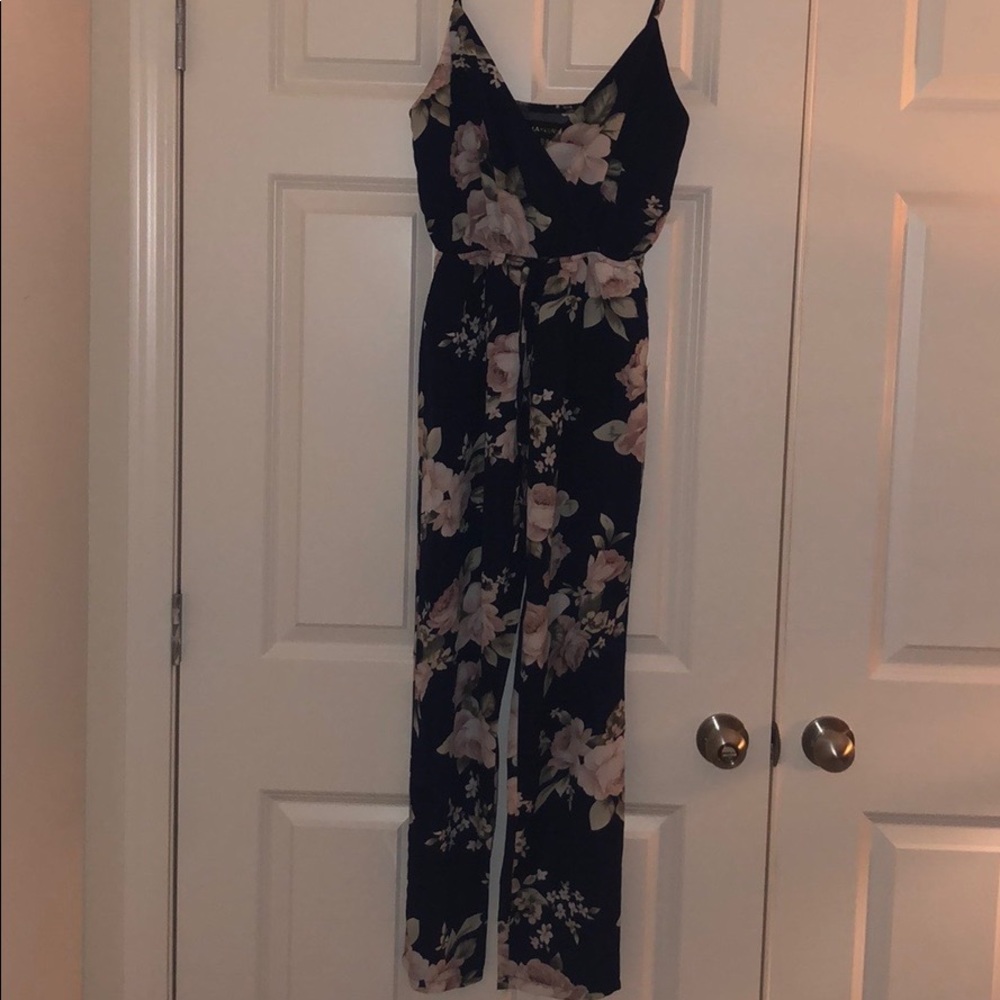 Floral jumpsuit
